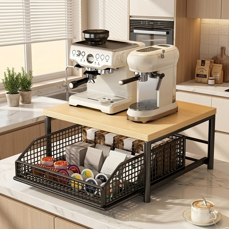 Modern Microwave Oven Rack, So - đánh giá và giá Kitchen Appliances Countertop