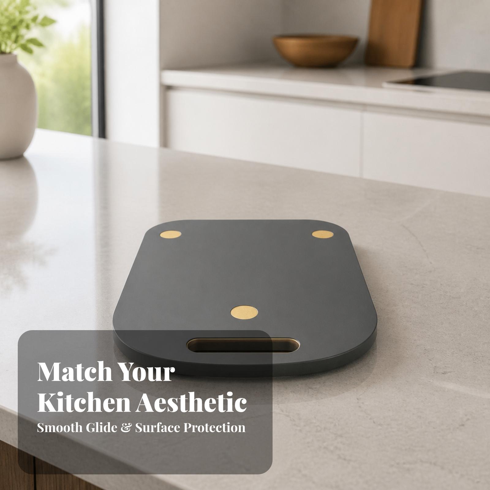 Bamboo Fiber Countertop Slidin - đánh giá và giá Kitchen Appliances Countertop