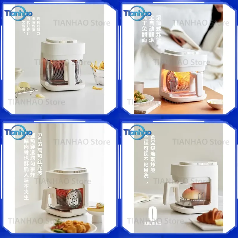for Glass Box Air Fryer Visual - đánh giá và giá Kitchen Appliances Outlet