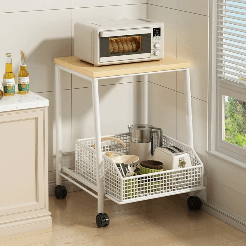 With Drawers Microwave Stand S - đánh giá và giá Kitchen Appliances Countertop